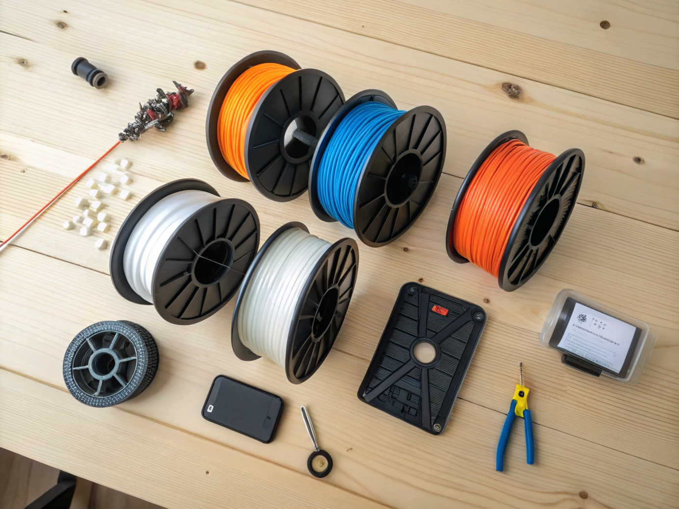 The Complete Guide to 3D Printer Filament Types