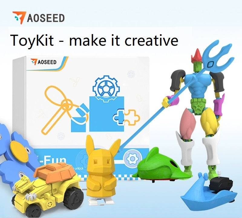 Discover AOSEED's ChromaCrafters ToyKit for all of you this New Year!